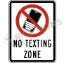 No Texting Zone
