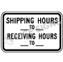 Shipping Hours Receiving Hours
