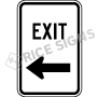 Exit With Arrow