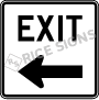 Exit With Arrow