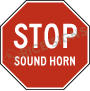 Stop Sound Horn
