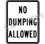 No Dumping Allowed