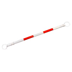 Reflective Cone Bar (Red/White - 4 to 6 ft)