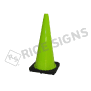 28" Lime Traffic Cone