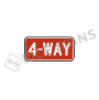 4-way Signs