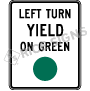 Left Turn Yield On Green With Green Circle