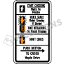 Crosswalk Style 11 Signs