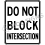 Do Not Block Intersection