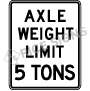 Axle Weight Limit Tons