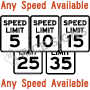 Speed Limit Signs