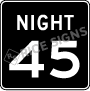 Night Speed Limit