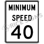 Minimum Speed