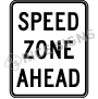 Speed Zone Ahead