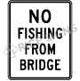 No Fishing From Bridge Signs