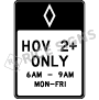 Hov 2+ Only Time Restrictions