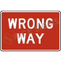 Wrong Way Signs
