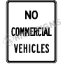 No Commercial Vehicles