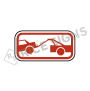 Tow Away Symbol Red