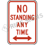 No Standing Any Time