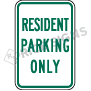 Resident Parking Only