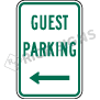 Guest Parking With Arrow