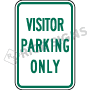 Visitor Parking Only Signs