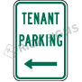 Tenant Parking With Arrow