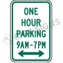 One Hour Parking with Time Limit