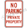 No Parking Private Property