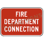Fire Department Connection Signs