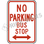 No Parking Bus Stop