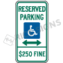 Illinois Reserved Parking 250 Fine