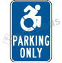 Accessible Parking Only