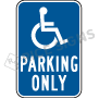 Handicap Parking Only