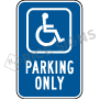 Handicap Parking Only