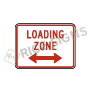 Loading Zone Signs