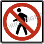 No Pedestrian