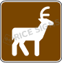 Deer Viewing Area Signs