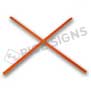 Replacement Fiberglass Crossribs for Roll-Up Signs