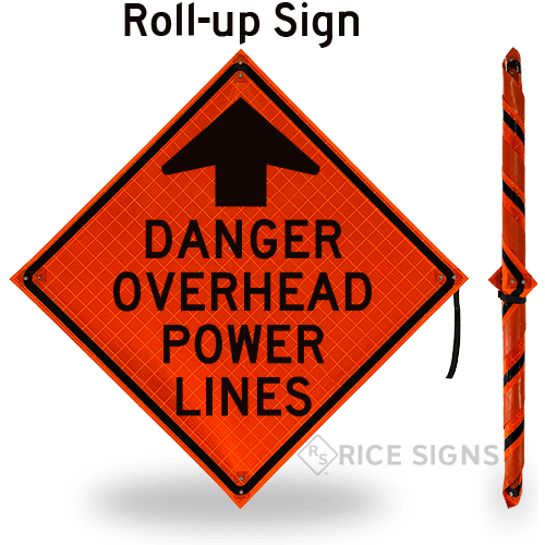 Danger Overhead Power Lines