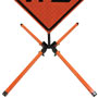 Folding Sign Stand for Roll-Up Signs