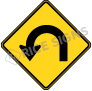 Hairpin Curve Left