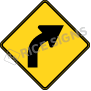 Curve Right Signs