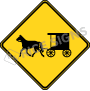 Horse-drawn Vehicle Signs