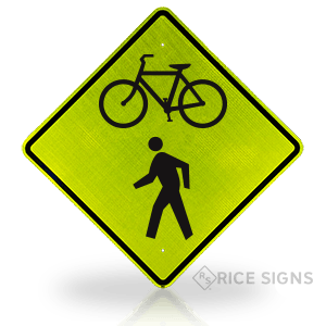 200 Pedestrian Crossing Bicycle Road Signs Stock Photos - Free