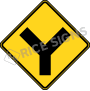 Y Intersection Signs