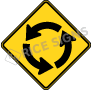 Circular Intersection Signs