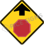 Stop Ahead Symbol