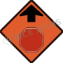 Stop Ahead (symbol)