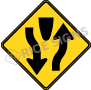 Divided Highway Signs